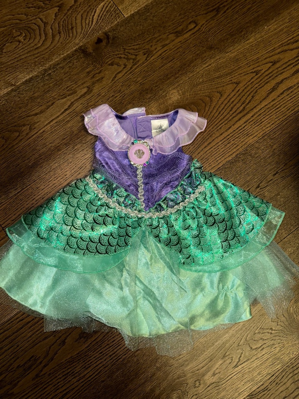 Disney Ariel Little Mermaid Costume 3-6 months